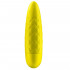 Вибропуля Ultra Power Bullet 5 с глубокими вибрациями, рельефная, желтая, 9.6 х 2.6 см (207876) – фото 4