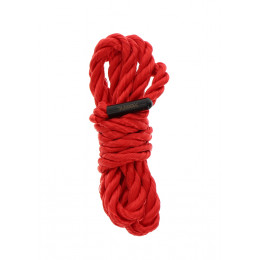 Веревка для связывания Taboom Bondage Rope, красная, 1.5 метра, 7 мм – фото