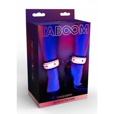 Поножи светящиеся в темноте Taboom Ankle Cuffs, розовые (207780) – фото 1