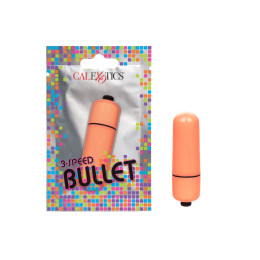Вібропуля California Exotics Novelties 3-Speed Bullet, помаранчева – фото