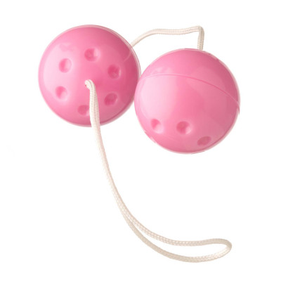Вагинальные шарики розовые YAM BALLS (31971) – фото 1
