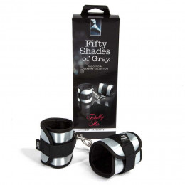 Fifty Shades of Grey - Мягкие наручники Вся его  (50 оттенков серого) – фото