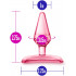 Пробка анальная маленькая розовая, 7 см х 2.5 см (37843) – фото 2