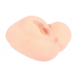 Мастурбатор-вагина реалистичный с имитацией ануса и вагины, киберкожевый, Kokos Adarashi