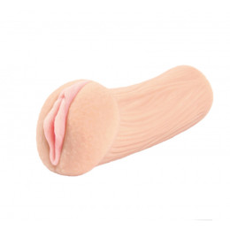 Мастурбатор-вагіна, реалістичний, киберкожевый, двошаровий Kokos Elegance, 16 см