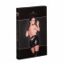 Юбка сексуальная из лакированного винила, черная, Noir Handmade, размер XL (39395) – фото 5