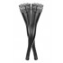Чулки виниловые без носка Noir Handmade на силиконе, с кружевом, черные, размер XL (37357) – фото 6