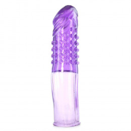 Насадка на член Mega Stretch Penis Extension, фіолетовий – фото