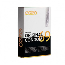Плотнооблегающие презервативы EGZO Original №3