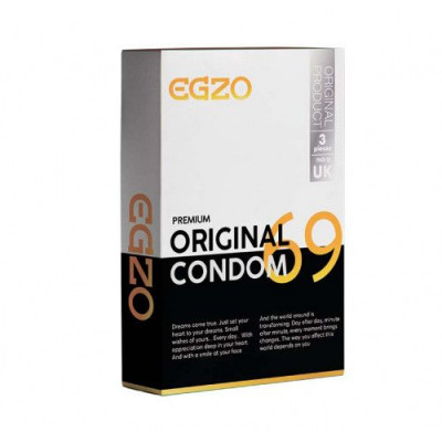 Плотнооблегающие презервативи EGZO Original №3 (32460) – фото 1