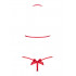Еротичне боді з прикрасою з атласного бантика, червоний L/XL (36421) – фото 6