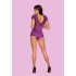 Сексуальное боди с кружевами, фиолетовое, размер S/M (39241) – фото 4