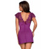 Сексуальне плаття з мереживом, фіолетове, L/XL (39242) – фото 10