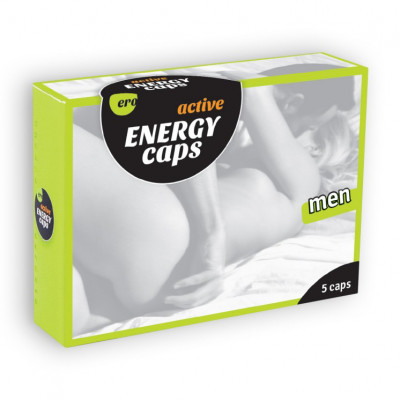 Возбуждающие капсулы для мужчин ERO Energy Caps, 5 шт в упаковке (39281) – фото 1