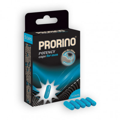 Капсули для потенції PRORINO Potency Caps for men, 5 шт (39286) – фото 1
