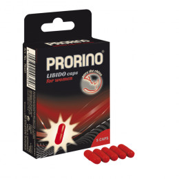 Капсулы для повышения либидо у женщин PRORINO Libido Caps, 5 шт