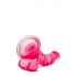 Фалоімітатор з мошонкою, на присосці рожевий, B Yours 18 см (33633) – фото 4