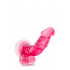Фалоімітатор з мошонкою, на присосці рожевий, B Yours 18 см (33633) – фото 3