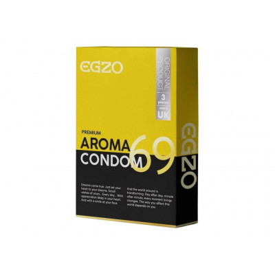Ароматизированные презервативы EGZO Aroma №3 (32461) – фото 1