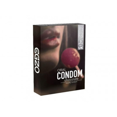 Оральні презервативи EGZO Chocolate (Шоколад) (32459) – фото 1
