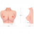 Мастурбатор-груди в натуральну величину, киберкожи, Kokos Bouncing Titties C cup (38184) – фото 3