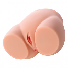 Мастурбатор реалистичный, полуторс, с двумя отверстиями: вагина и попка, Kokos Cherry – фото