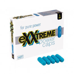 Капсули для потенції чоловічі HOT eXXtreme, 5 шт в упаковці – фото
