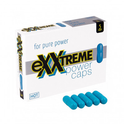 Капсули для потенції чоловічі HOT eXXtreme, 5 шт в упаковці (38173) – фото 1