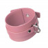 Стильний бондажный набір в сумочці, рожевий, замкожа (38233) – фото 4