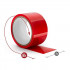 Стрічка бондажная статична, PVC, червона, 18 метрів (34017) – фото 3