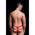 Сексуальні чоловічі стрінги з ремінцями, чоловічі LOW-RISE THONG-RED, L/XL (33263) – фото 2