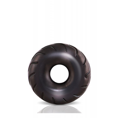 Ерекційне кільце чорного кольору у вигляді колеса (28852) – фото 1