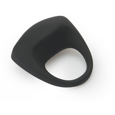 Эрекционное кольцо черное с вибрацией (33064) – фото 1