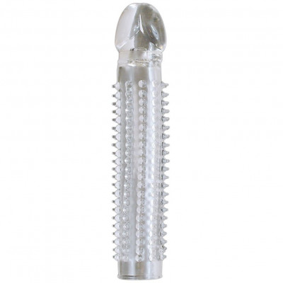 Насадка для пениса шипованная с закрытой головкой , прозрачная (5646) – фото 1