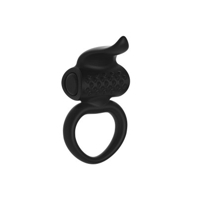 Эрекционное кольцо Lingus Black с вибрацией (29238) – фото 1