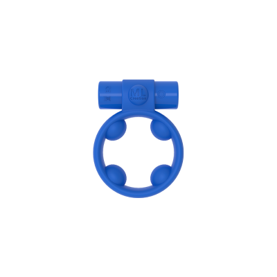 Эрекционное кольцо c вибропулей Cool Boy, синее (30987) – фото 1