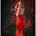 Платье красное сексуальное (One size) (32964) – фото 3