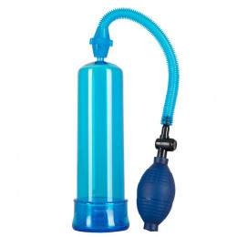 Помпа Bang Bang Penis Pump, синяя – фото