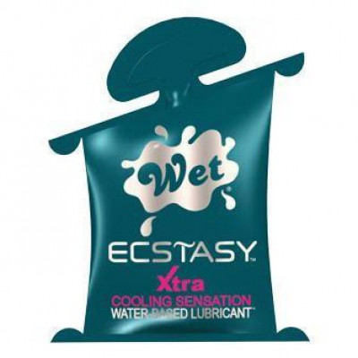 Пробник лубриканта Wet Xtra Ecstasy COOLING SENSATION Water 10 мл (29112) – фото 1