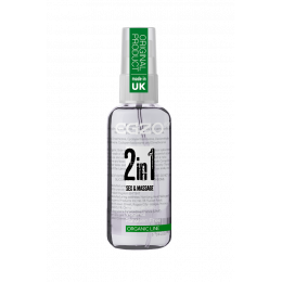 Вагинальный силиконовый органический лубрикант EGZO WOW 2in1 50 ml
