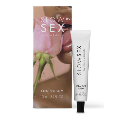 Бальзам для орального сексу ORAL SEX BALM Slow Sex Bijoux Indiscrets (34700) – фото 1