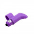 Вибратор на палец  рельефом MisSweet Finger Vibe фиолетовый, 7.4 х 4.1 см (29042) – фото 3