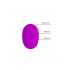 Вібратор вагінально-кліторальний з накачуванням Dempsey, фіолетовий (33786) – фото 4