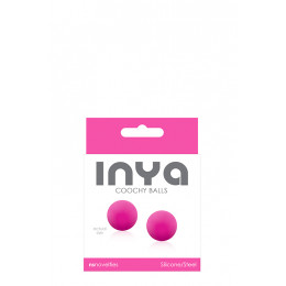 Вагинальные шарики INYA COOCHY BALLS, розовые – фото