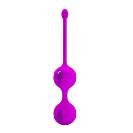 Вагінальні кульки Kegel tighten up2, фіолетові – фото