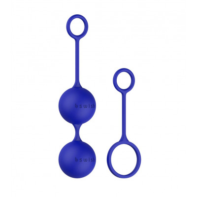 Вагинальные шарики B Swish bfit Classic синие (34323) – фото 1