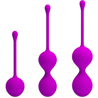 Вагинальные шарики Baile, фиолетовые (30728) – фото 1