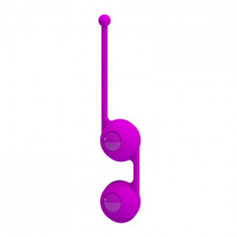 Вагінальний фіолетові кульки PrettyLove Kegel Tighten Up III – фото