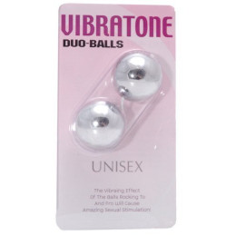Шарики Vibratone Duo Balls Silver