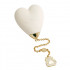 Кліторальний вібратор Baby Heart ZALO у формі серця Vanilla White (25416) – фото 8